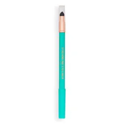 Makeup Revolution Streamline Waterline Eyeliner Pencil - Teal - 0.04 fl oz: Defining, Brightening, Matte Finish