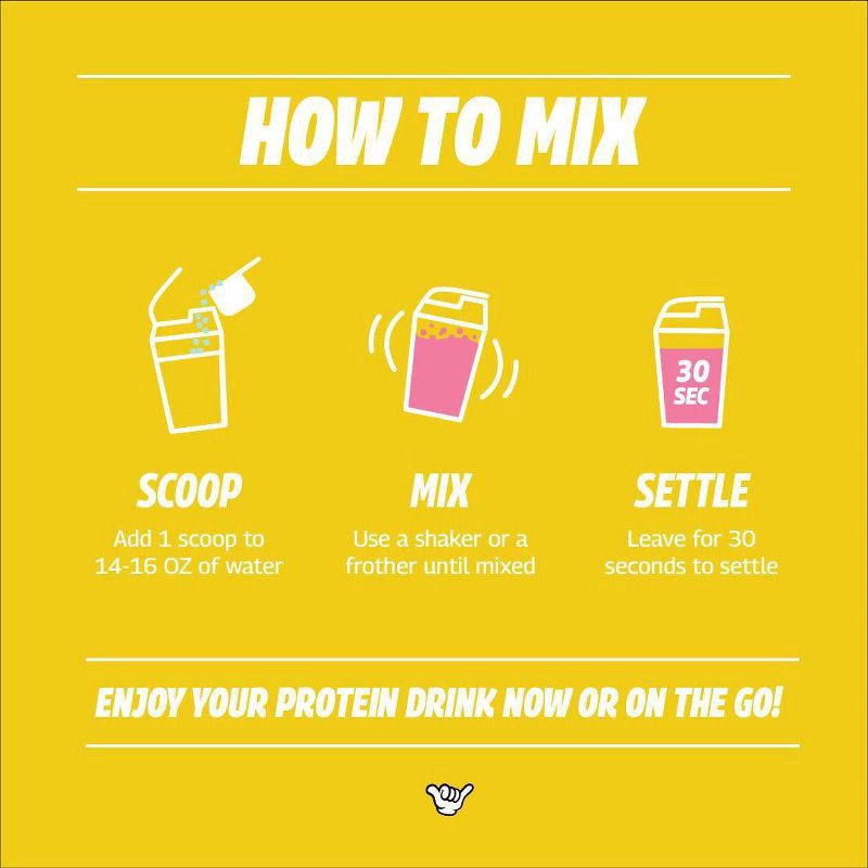 slide 5 of 6, Seeq Clear Protein Powder - Strawberry Lemonade - Whey Protein Isolate - 15 Servings, 15 servings