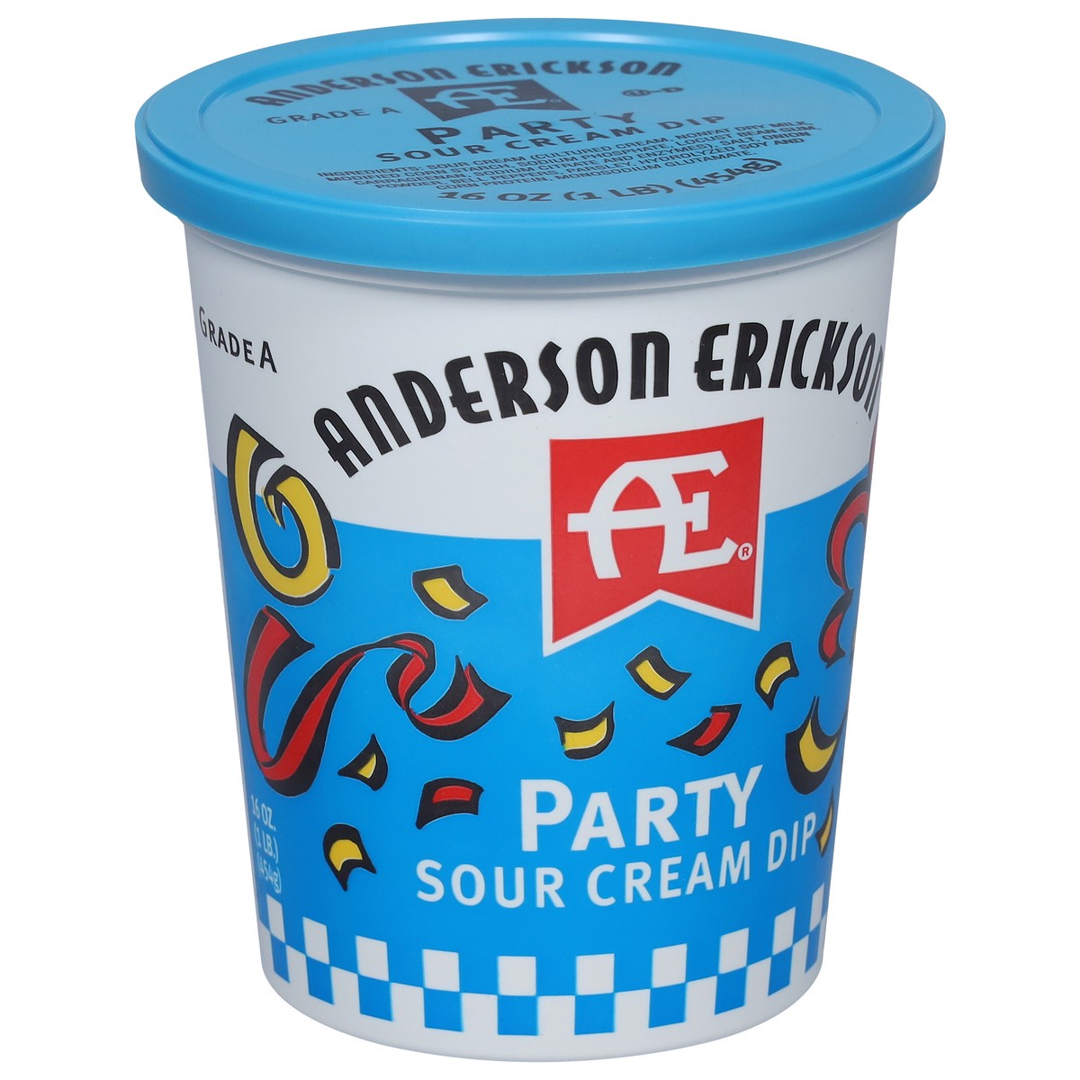 slide 3 of 11, Anderson Erickson Dairy AE Dairy Party Sour Cream Dip, 16 oz