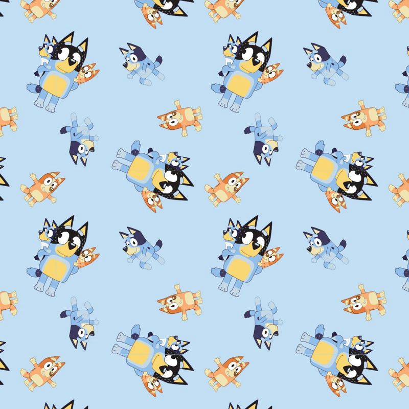 slide 3 of 3, Men's Bluey Knit Pajama Pants - Light Blue L, 1 ct