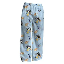 Men's Bluey Knit Pajama Pants - Light Blue L