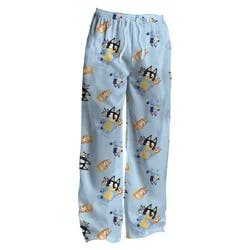 Men's Bluey Knit Pajama Pants - Light Blue L