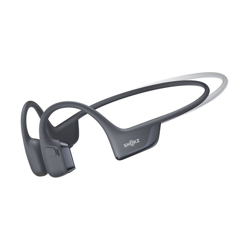 slide 1 of 9, Shokz OpenRun Pro 2 Mini Bluetooth Wireless Headphones - Black (S821-MN-BK-US): USB Connection, Built-In Mic, Water-Resistant, Silicone Ear Cushion, 1 ct