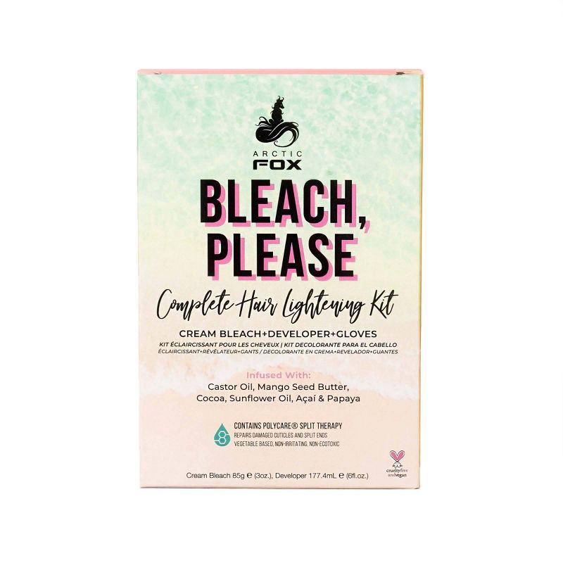 slide 1 of 4, Arctic Fox Bleach Please Creme Hair Bleach & Developer Kit - 9 fl oz, 9 fl oz