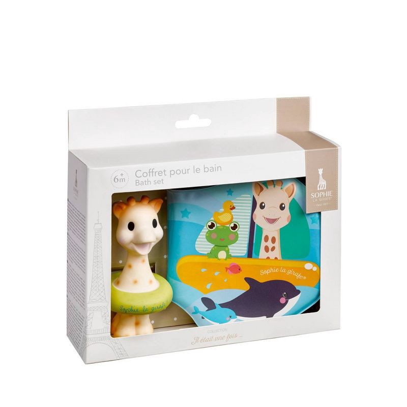 slide 1 of 9, Sophie la girafe Bathtime Gift Set, 1 ct