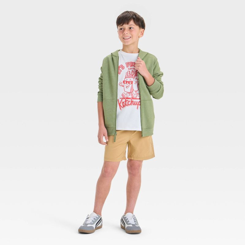 Boys' Short Sleeve 'It's Fryday! Let's Ketchup!' Graphic T-Shirt