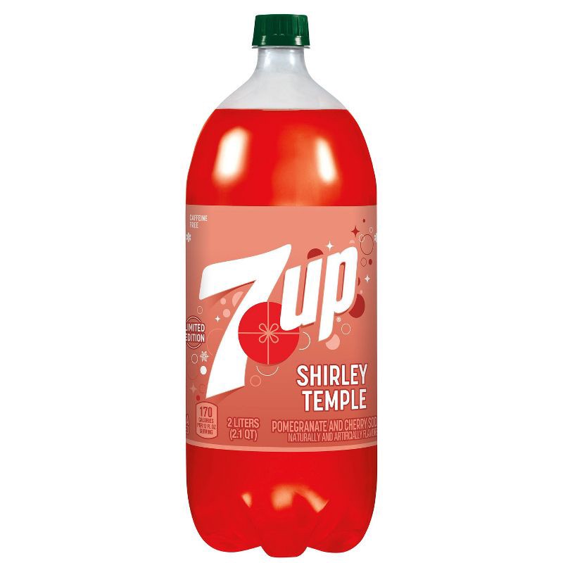 slide 3 of 7, 7UP Shirley Temple Soda - 2L Bottle, 2 liter