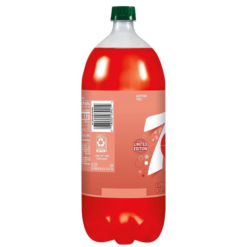 slide 5 of 7, 7UP Shirley Temple Soda - 2L Bottle, 2 liter