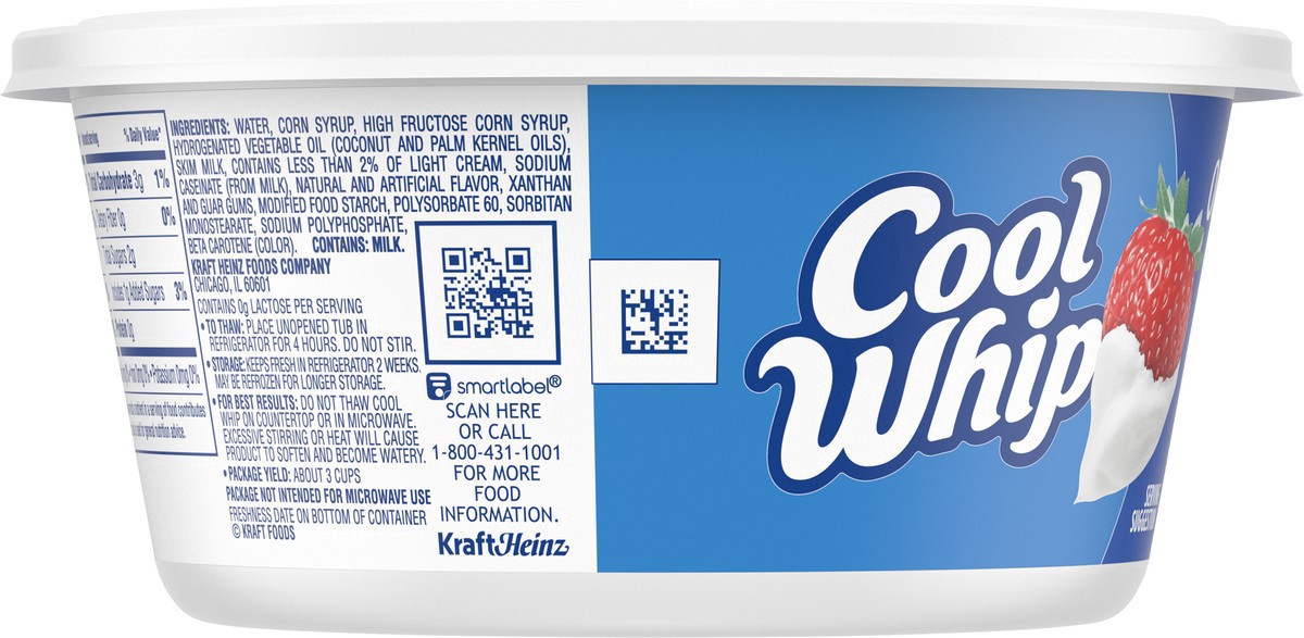 slide 9 of 13, Cool Whip Original Whipped Topping, 8 oz Tub, 8 oz