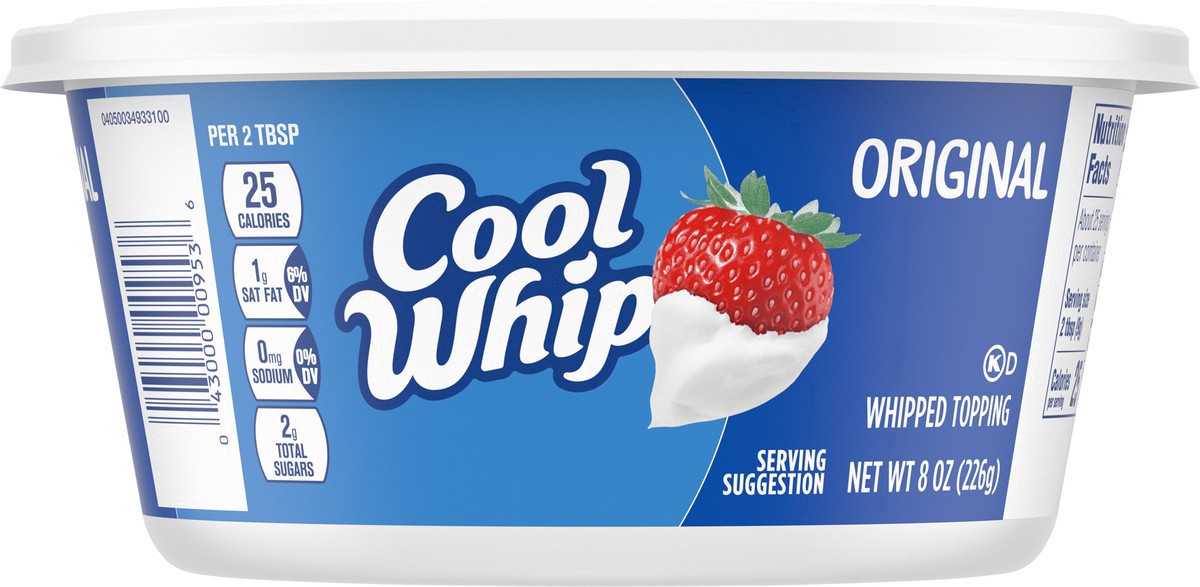 slide 12 of 13, Cool Whip Original Whipped Topping, 8 oz Tub, 8 oz