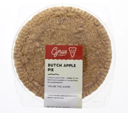 Cyrus O'Leary's Dutch Apple Pie