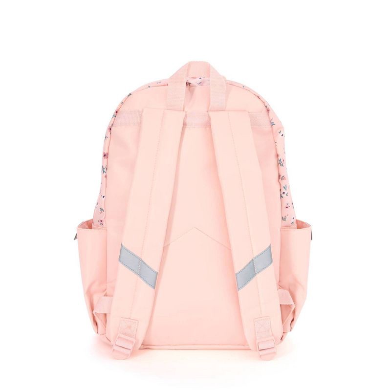 slide 4 of 11, Locker Club Kids' 16L Nylon Backpack with Headphone Pencil Pouch - Assorted Pink, 16 liter