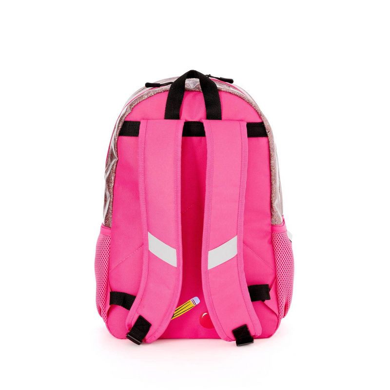 slide 4 of 13, Locker Club Kids' 16L Kids Backpack with Lunch Box Headphone - Red/Gray: Preschool Backpack, 16 liter