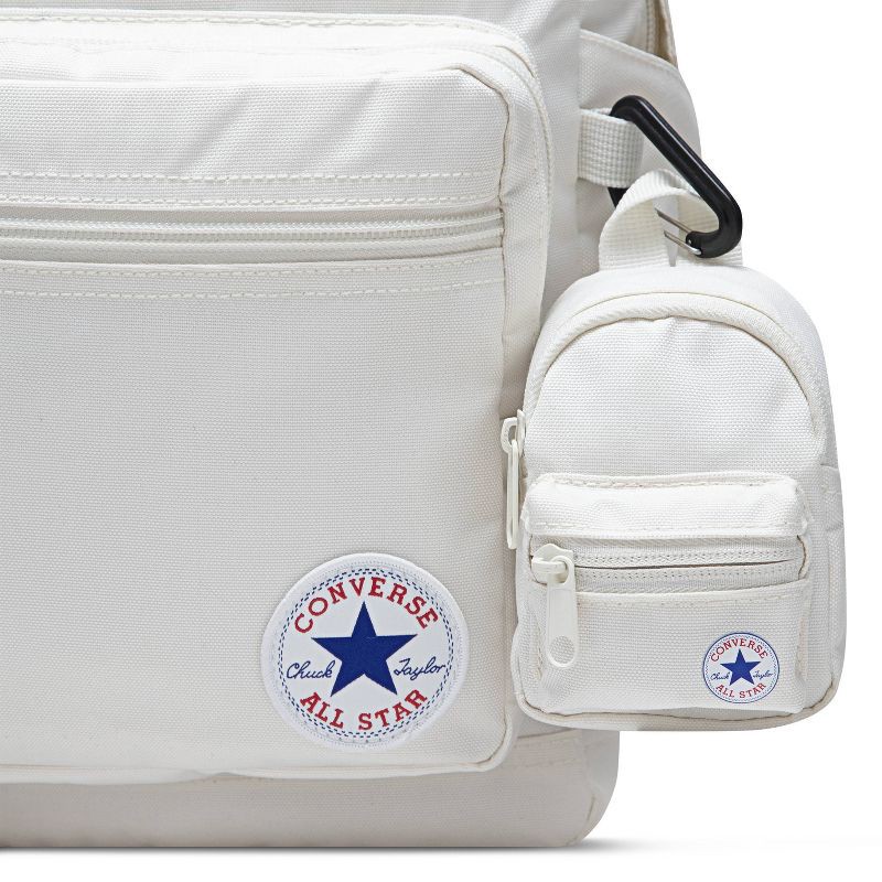 Converse 18'' Go 2 Backpack - Off White: Polyester, Water