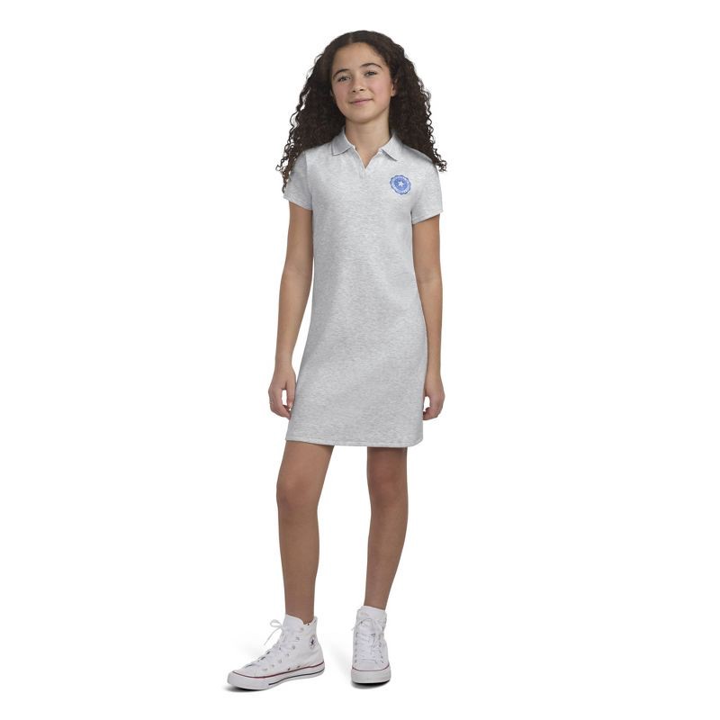 girls grey polo dress Ralph Lauren Girl's Stretch Mesh Polo Dress