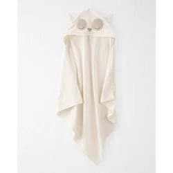 Little Planet by carter's Bath Towel - Cream Owl