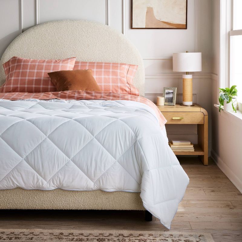 slide 2 of 5, King/California King Cool Touch Down Alternative Duvet Insert - Threshold™, 1 ct