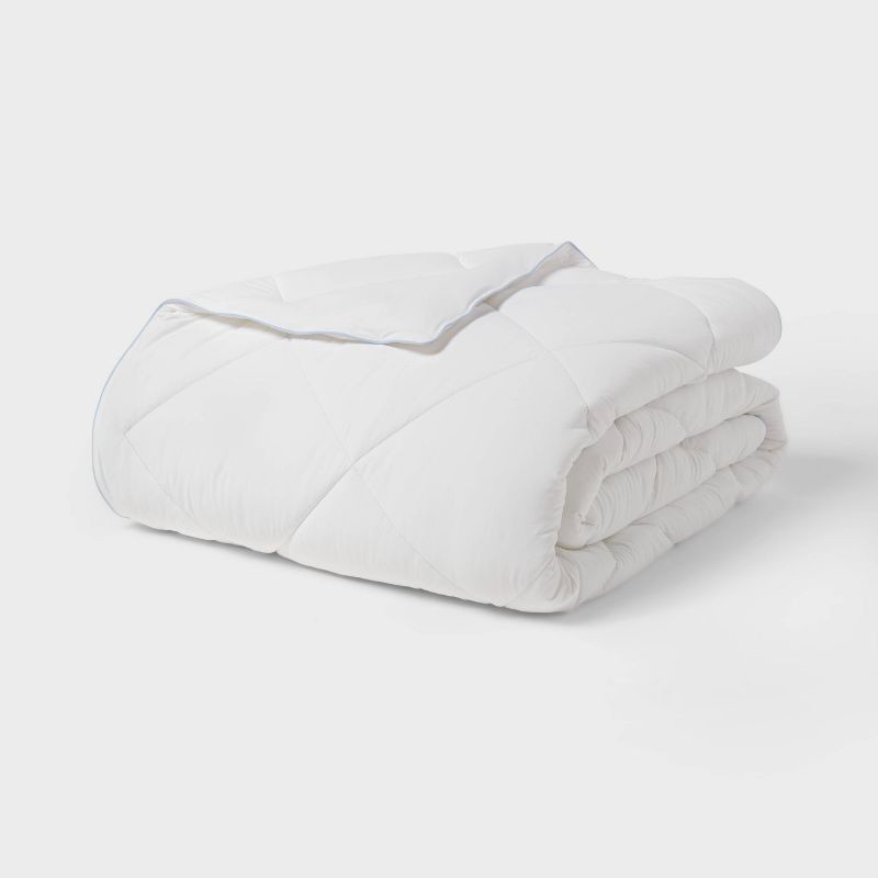 slide 4 of 5, King/California King Cool Touch Down Alternative Duvet Insert - Threshold™, 1 ct