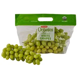 H-E-B Organics Fresh White Seedless Grapes