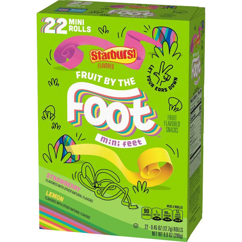 slide 3 of 6, Fruit by the Foot Easter Mini Feet Variety Pack - 22ct/9.9oz, 22 ct, 9.9 oz