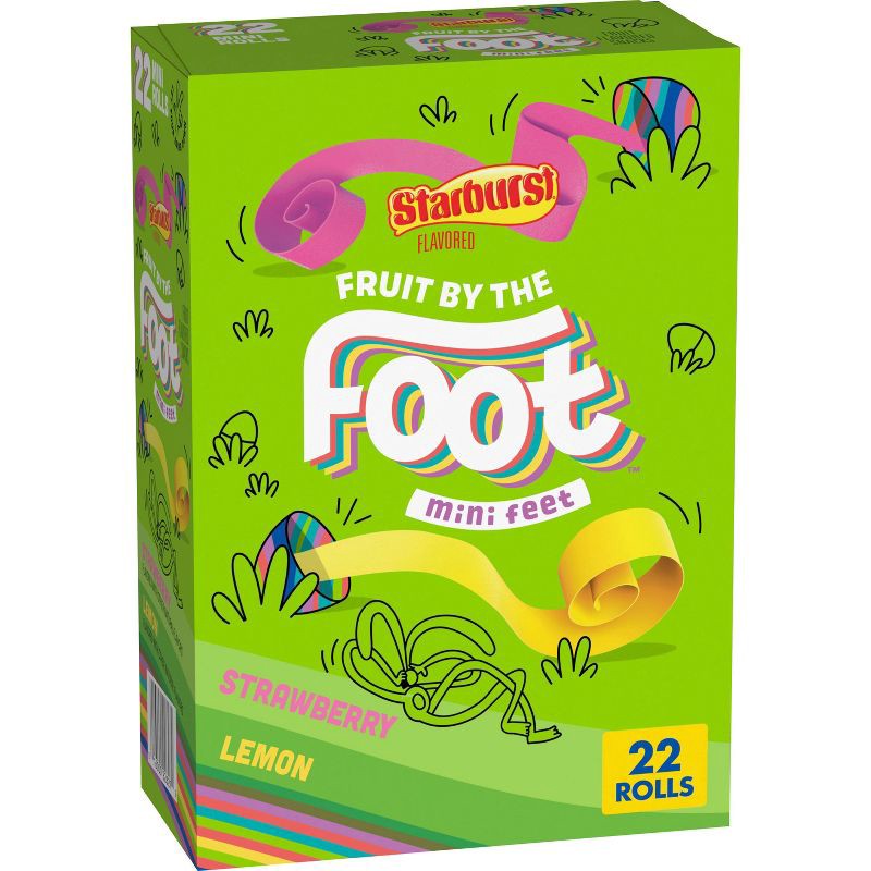 slide 1 of 6, Fruit by the Foot Easter Mini Feet Variety Pack - 22ct/9.9oz, 22 ct, 9.9 oz