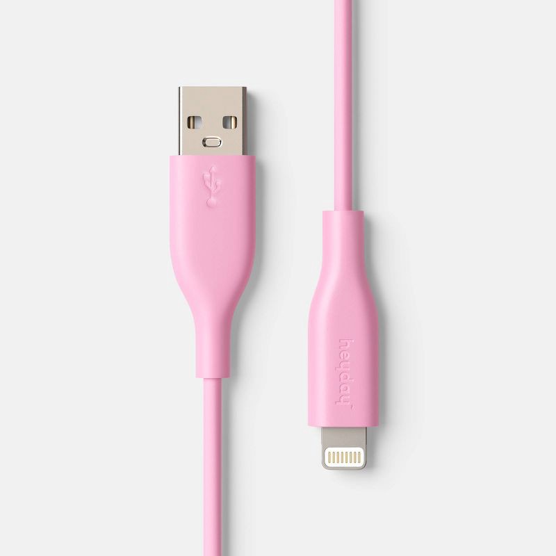 slide 1 of 3, 6' A+L Silicone Cable - heyday™ Candy Pink, 1 ct