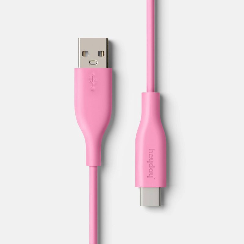 slide 1 of 3, 6' A+C Silicone Cable - heyday™ Candy Pink, 1 ct