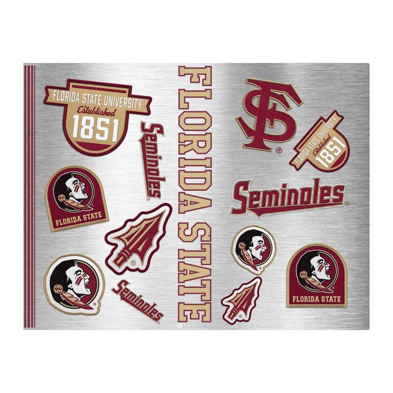 slide 2 of 4, NCAA Florida State Seminoles Varsity Thirst Water Bottle - 24oz: Stainless Steel, Portable Drinkware, 24 oz