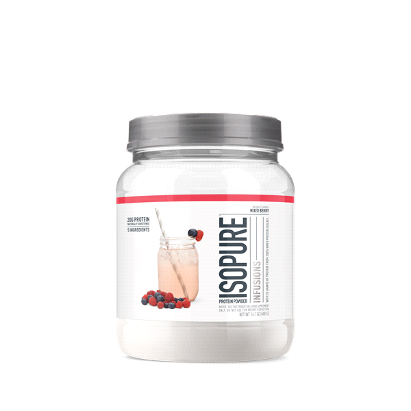 slide 1 of 1, Isopure Infusions Mixed Berry, 14.1 oz