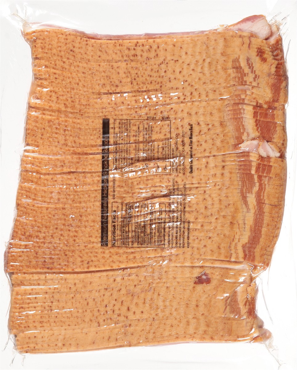 slide 10 of 13, First Street Bacon Hickory Smoked Sliced, 5 lb