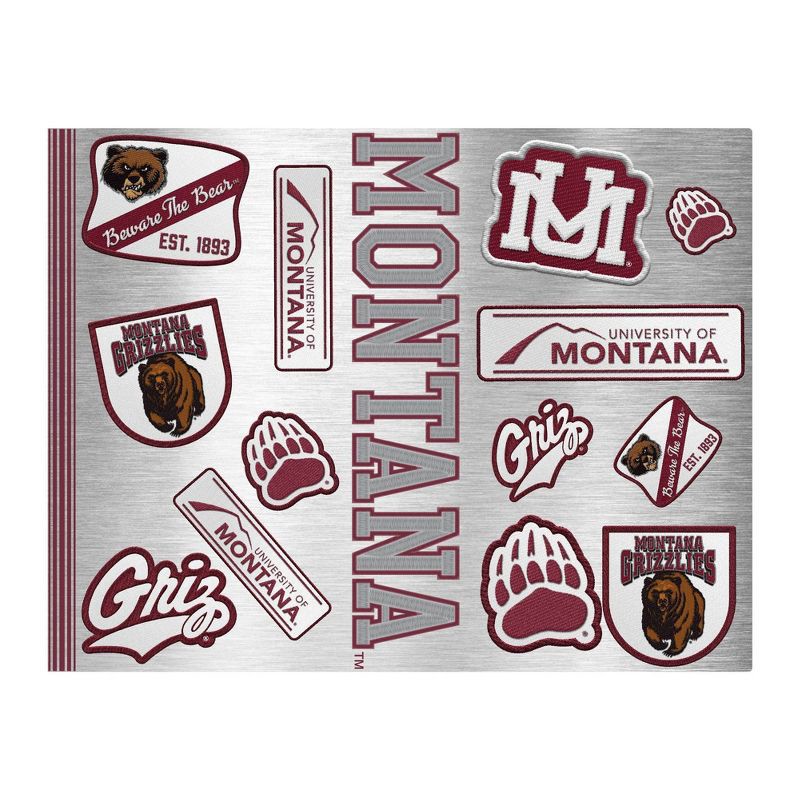 slide 2 of 4, NCAA Montana Grizzlies Varsity Thirst Water Bottle - 24oz: Stainless Steel, Plastic Lid, 24 oz