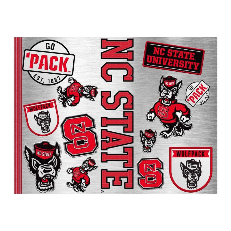 slide 2 of 4, NCAA NC State Wolfpack Varsity Thirst Water Bottle - 24oz: Stainless Steel, Plastic Lid, 24 oz