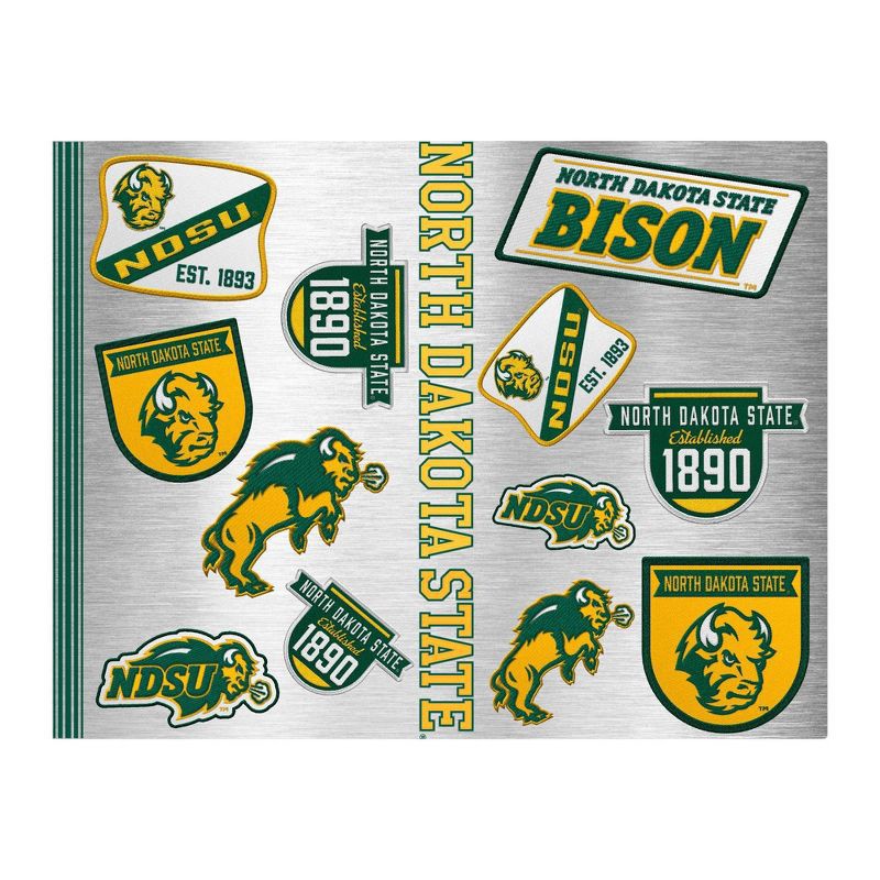 slide 2 of 4, NCAA North Dakota State Bison Varsity Thirst Water Bottle - 24oz: Stainless Steel, Plastic Lid, 24 oz