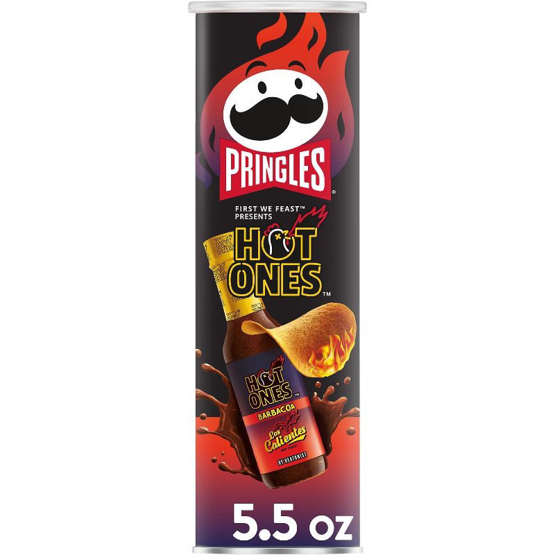 slide 1 of 11, Pringles Hot Ones Barbacoa - 5.5oz, 5.5 oz