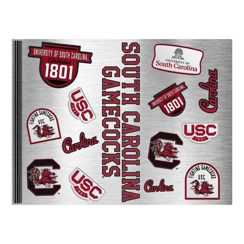 slide 2 of 4, NCAA South Carolina Gamecocks Varsity Thirst Water Bottle - 24oz: Stainless Steel, Plastic Lid, 24 oz