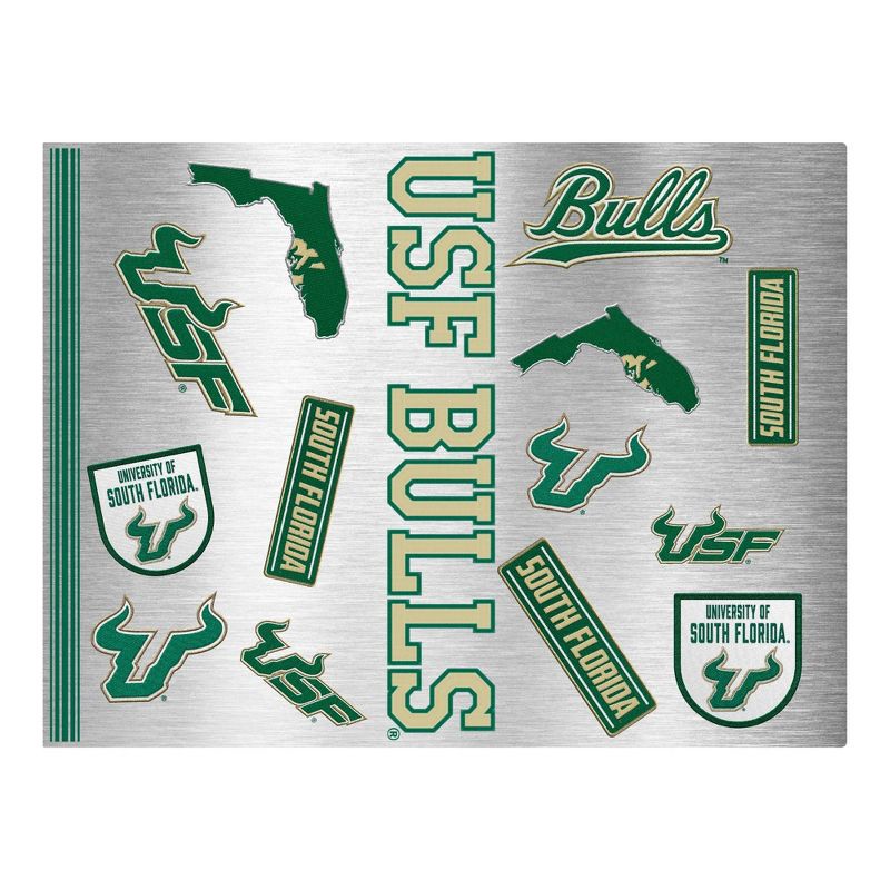 slide 3 of 4, NCAA South Florida Bulls Varsity Thirst Water Bottle - 24oz: Stainless Steel, Portable Drinkware, 24 oz
