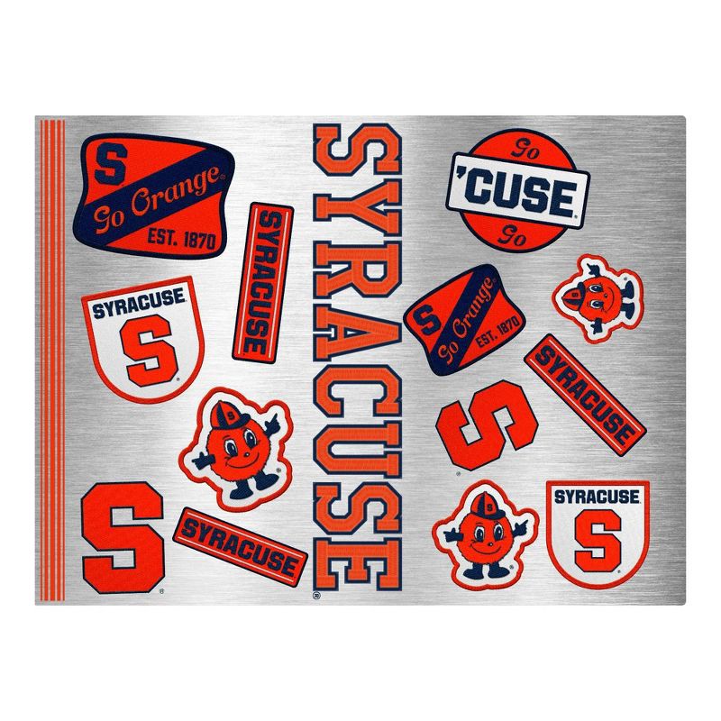 slide 2 of 4, NCAA Syracuse Orange Varsity Thirst Water Bottle - 24oz: Stainless Steel, Plastic Lid, 24 oz