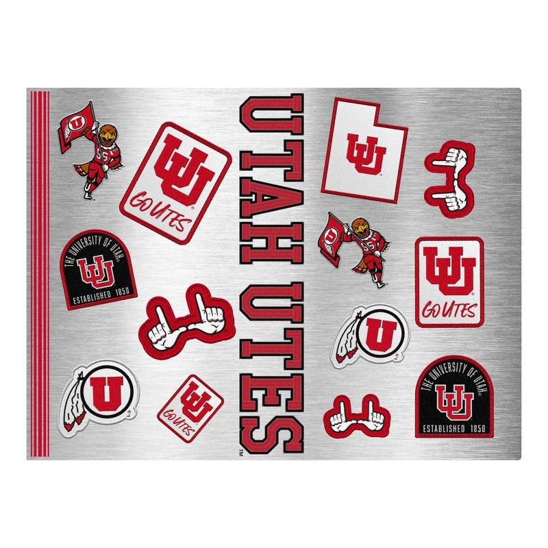 slide 2 of 4, NCAA Utah Utes Varsity Thirst Water Bottle - 24oz: Stainless Steel, Plastic Lid, 24 oz