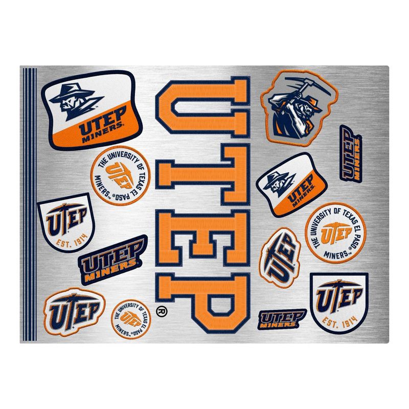 slide 2 of 4, NCAA UTEP Miners Varsity Thirst Water Bottle - 24oz: Stainless Steel, Plastic Lid, 24 oz