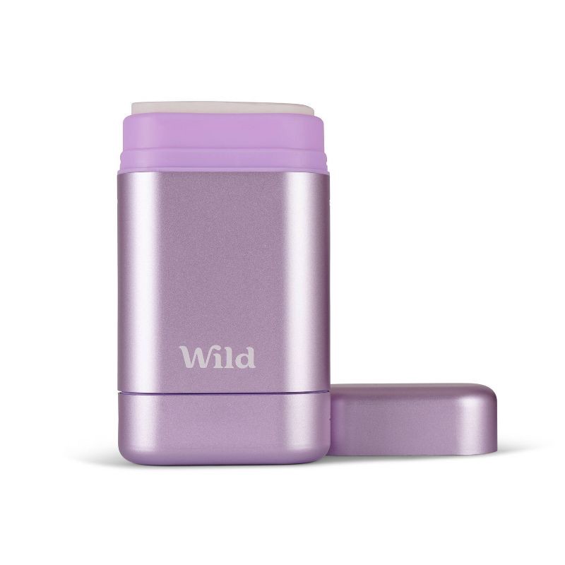 slide 2 of 6, Wild Cosmetics Cream Deodorant Refill - Cherry Blossom with Purple Case - Aluminum-Free 5.29oz, 5.29 oz