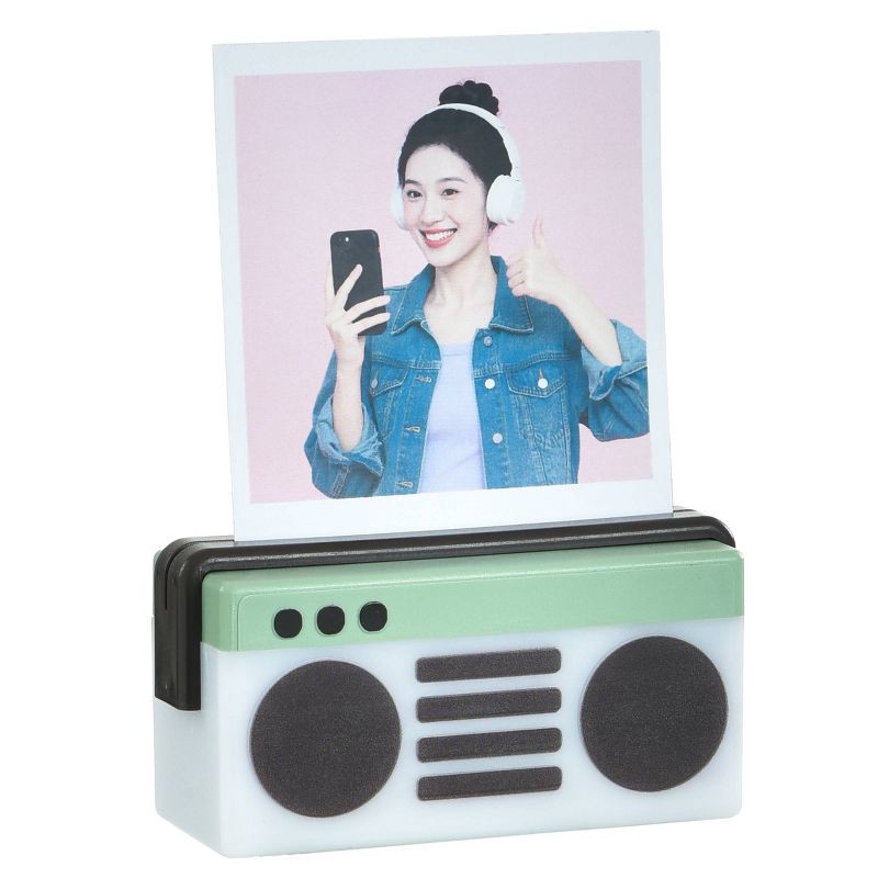 slide 5 of 5, StyleCraft 3.75"x1.75" Plastic Stereo Photo Holder, 1 ct