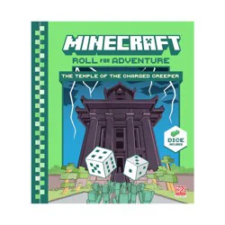 Random House Minecraft: Roll for Adventure: The Temple of the Charged Creeper - by Matt Forbeck & Marty Forbeck (Hardcover)