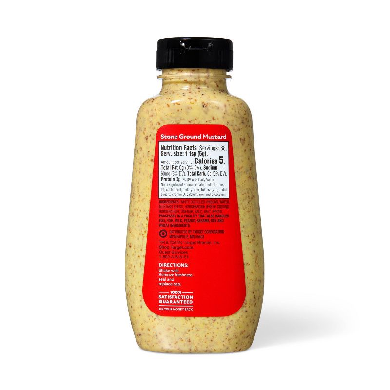 slide 2 of 3, Stone Ground Mustard - 12oz - Market Pantry™, 12 oz