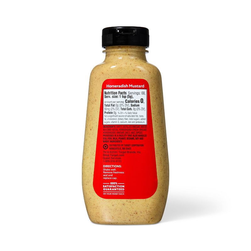 slide 2 of 3, Horseradish Mustard - 12oz - Market Pantry™, 12 oz
