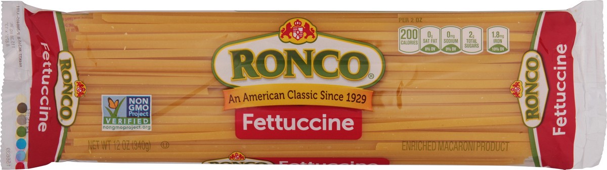 slide 1 of 14, Ronco Fetuccini, 12 oz