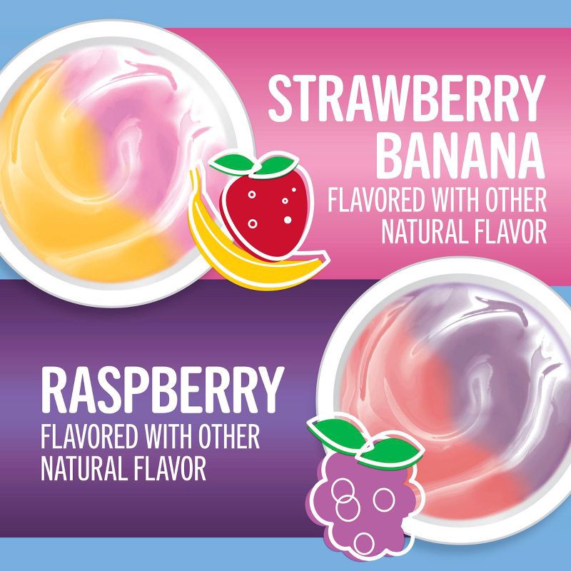 slide 5 of 11, Yoplait Kids' Bluey Yogurt Raspberry/Strawberry Banana - 32oz/8ct, 8 ct; 32 oz
