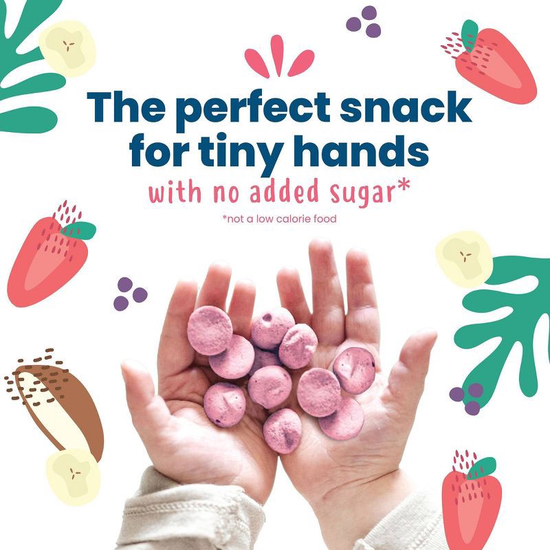 slide 4 of 7, Amara Organic Smoothie Melts Mixed Red Berries Plant Based Yogurt Baby Snack - 1oz, 1 oz