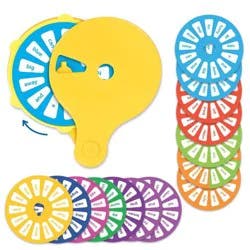 Learning Resources Skill Builders! Sight Words Quiz Wheel, Sight Words Flash Cards for Kindergarten, Ages 5+, 16pc