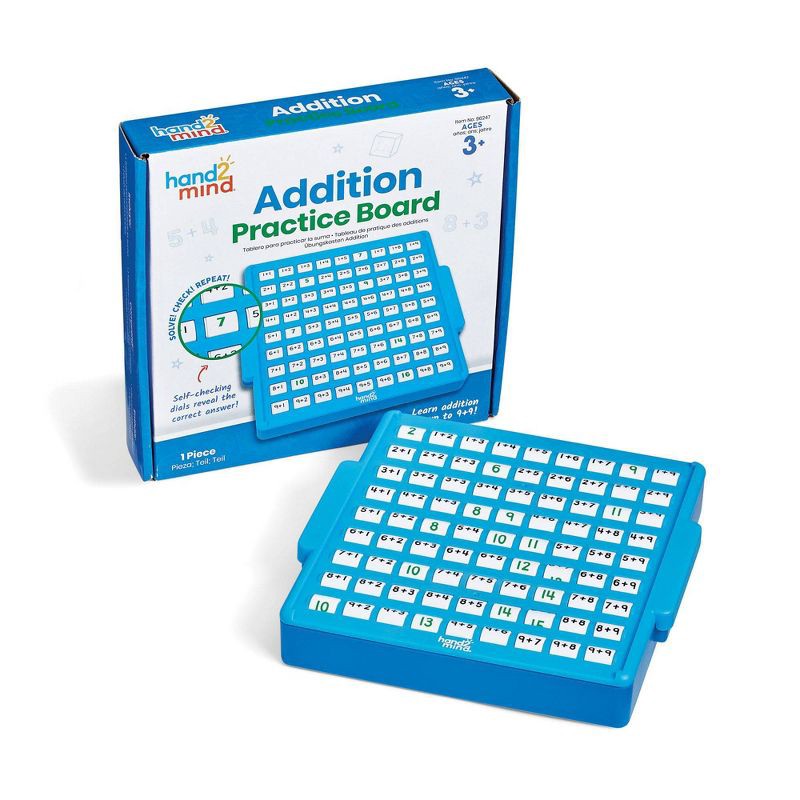 slide 1 of 7, Hand2Mind Addition Practice Board, Teacher Supplies, 1 ct