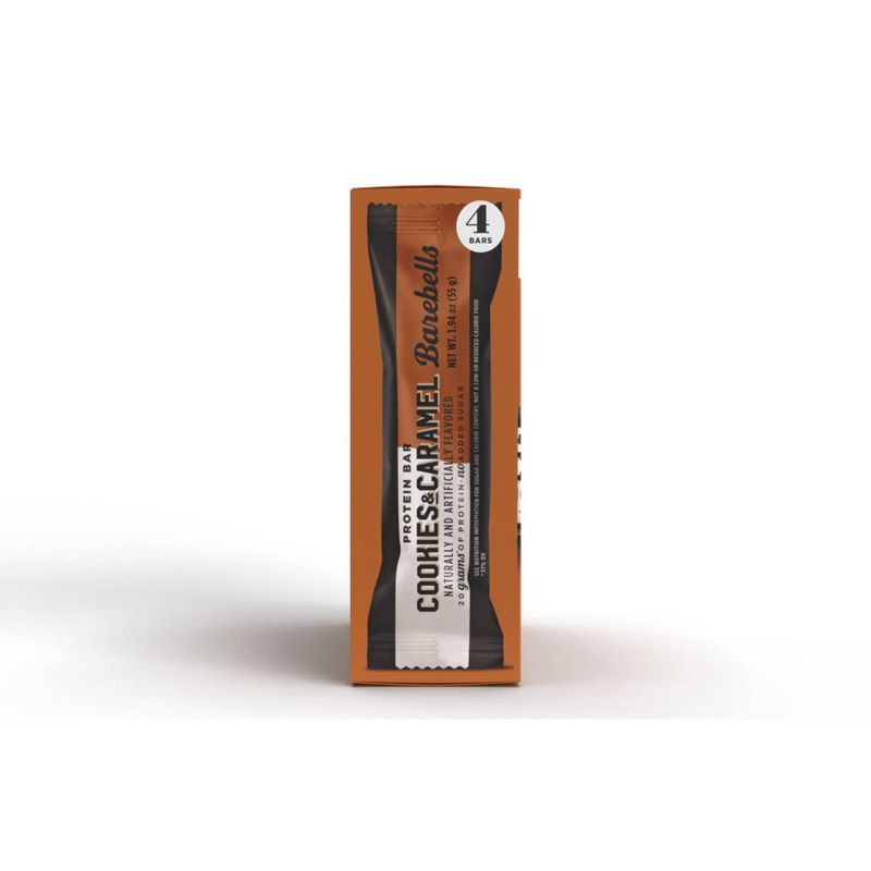 slide 3 of 3, Barebells Nutrition Bars - Cookies & Caramel - 4pk, 4 ct